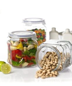 BỘ HŨ GIA VỊ NẮP CÀI (IG808)