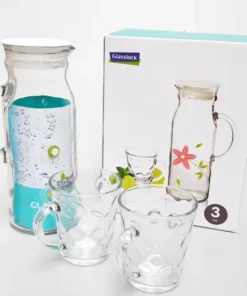 GL1614-BỘ BÌNH 2 CỐC GLASSLOCK NHẬP KHẨU HÀN QUỐC