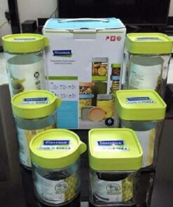 BỘ 6 HŨ THỦY TINH GLASSLOCK HÀN QUỐC IG-805