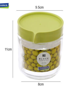 HŨ THỦY TINH HÌNH TRÒN 400ML(IP607)