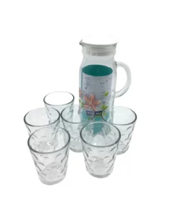 GL1614-6 BỘ BÌNH 6 CỐC THỦY TINH GLASSLOCK